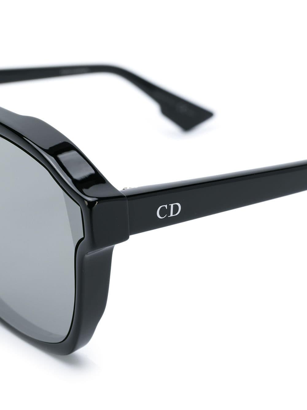 Dior Abstract Sunglasses in Black | Lyst