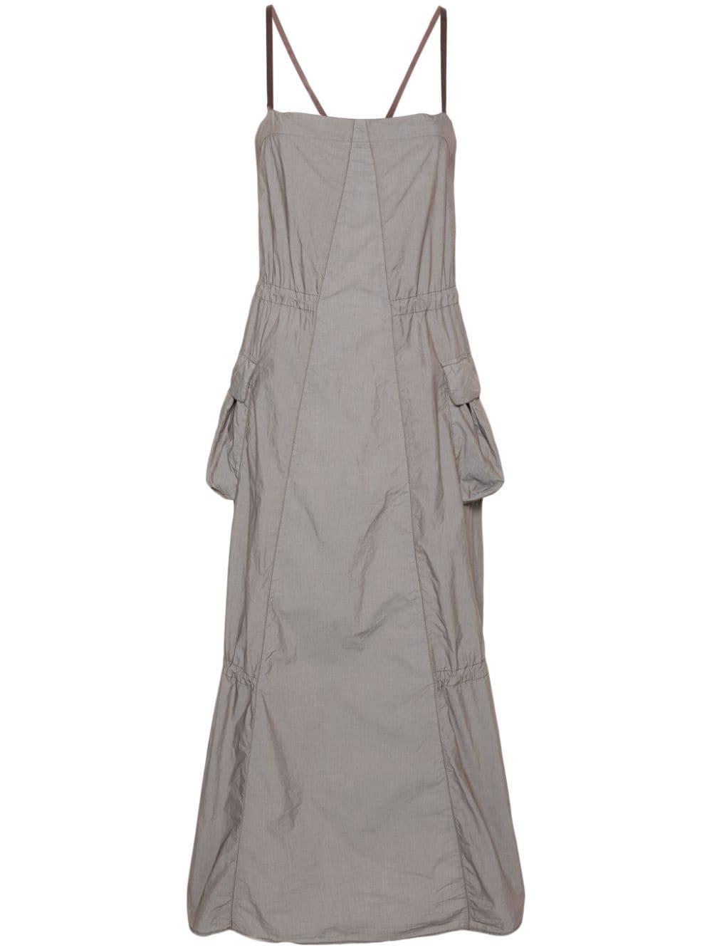 OUR LEGACY Two Face mini dress - Grey