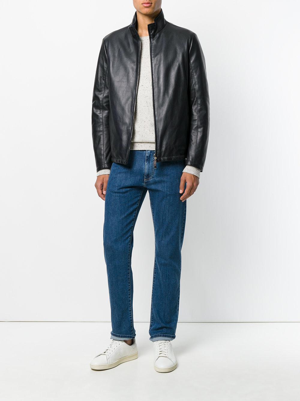 hunter leather jacket