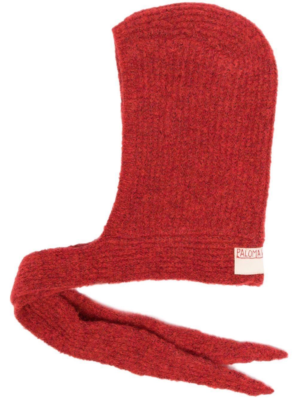 Paloma Wool Ribbed Balaclava | Red | FARFETCH