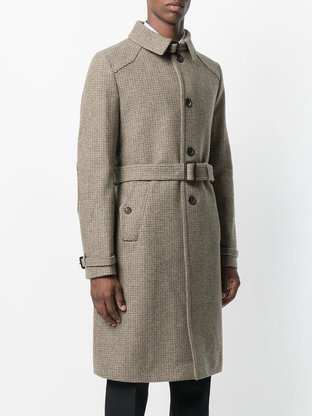 prada tweed coat