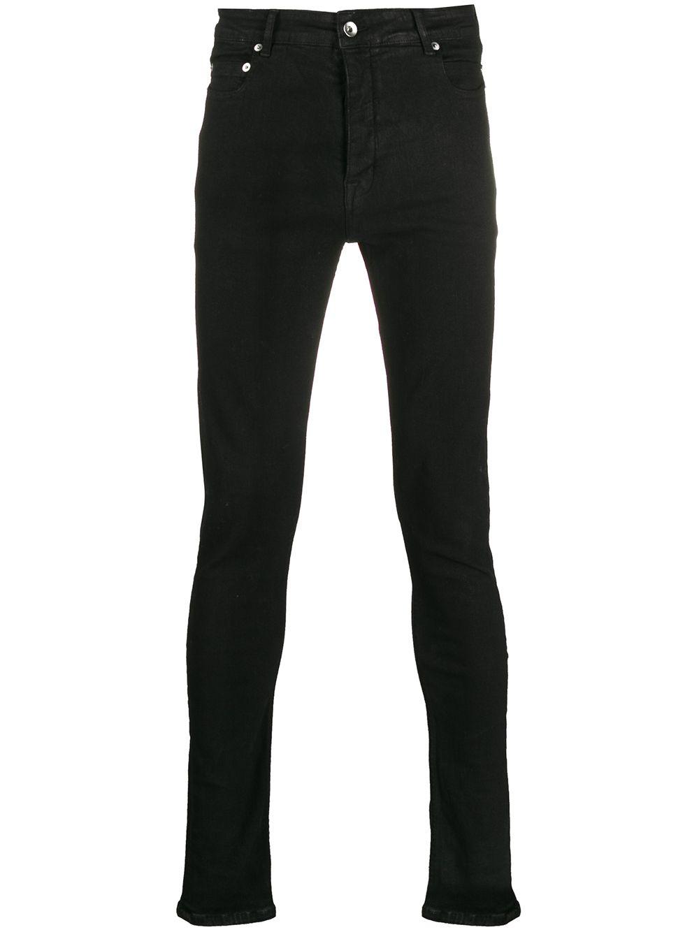 Rick Owens Drkshdw Denim Mid-rise Skinny Jeans in Black for Men - Lyst