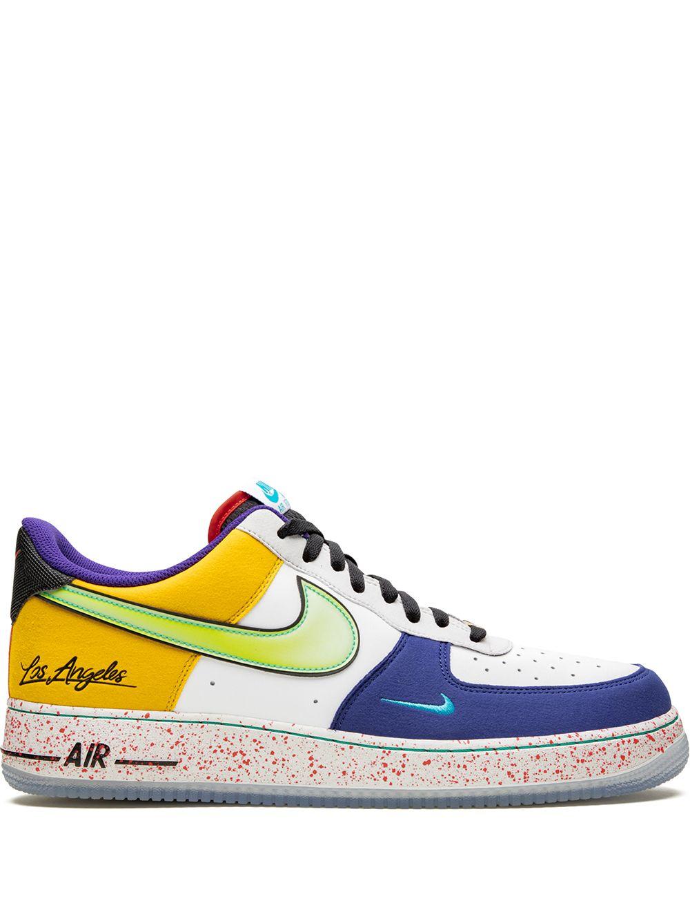 Nike Leather Air Force 1 07 Lv8 'what The La' Sneakers in Blue for Men -  Lyst