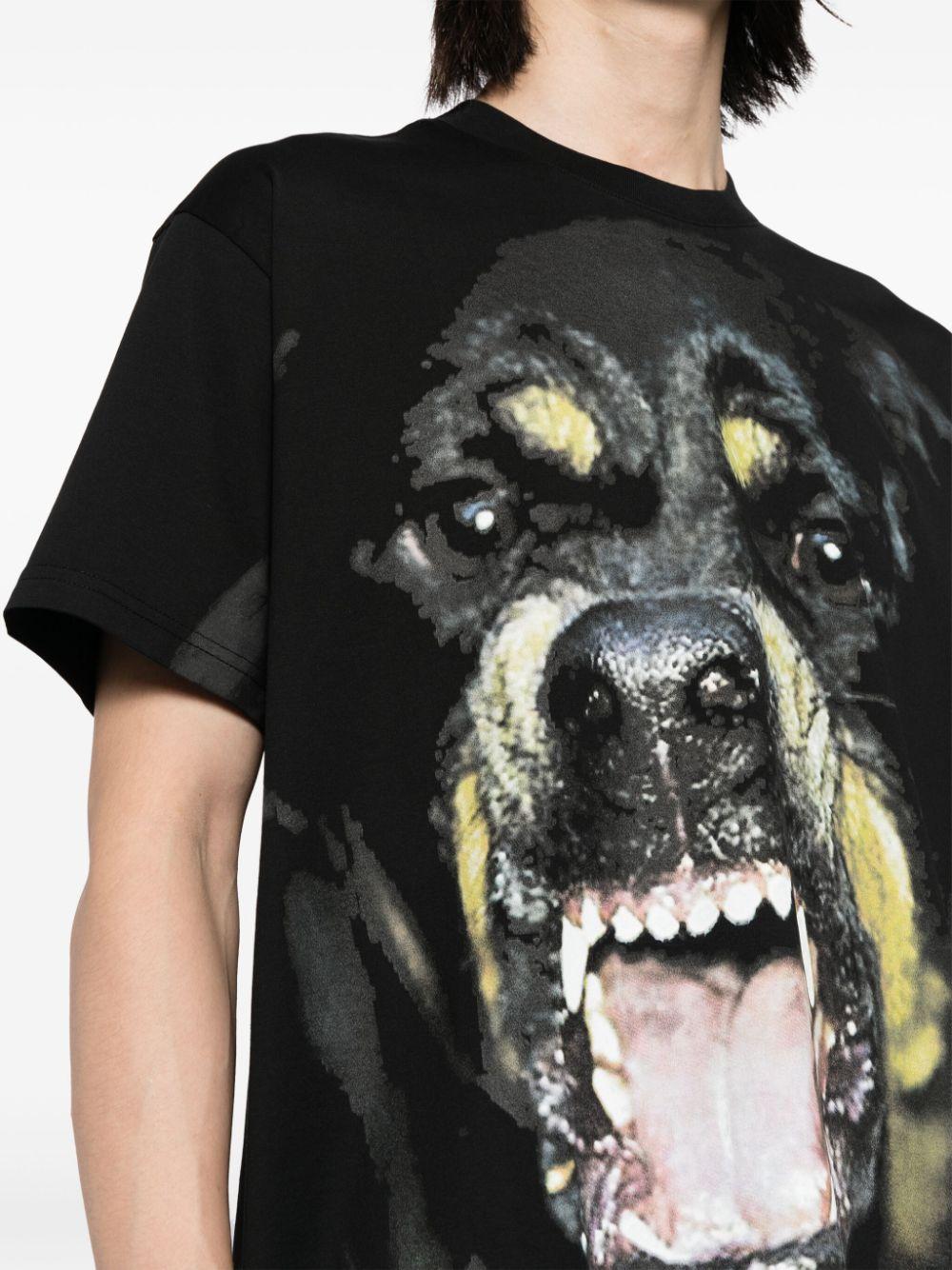 Givenchy Rottweiler Crewneck T-Shirt in Black for Men | Lyst UK