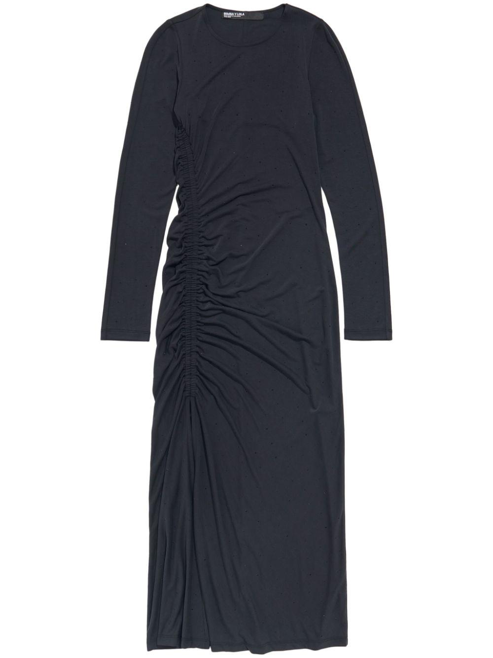 POMME d'amour ラインストーンニット セットアップ グレー系・レッド系