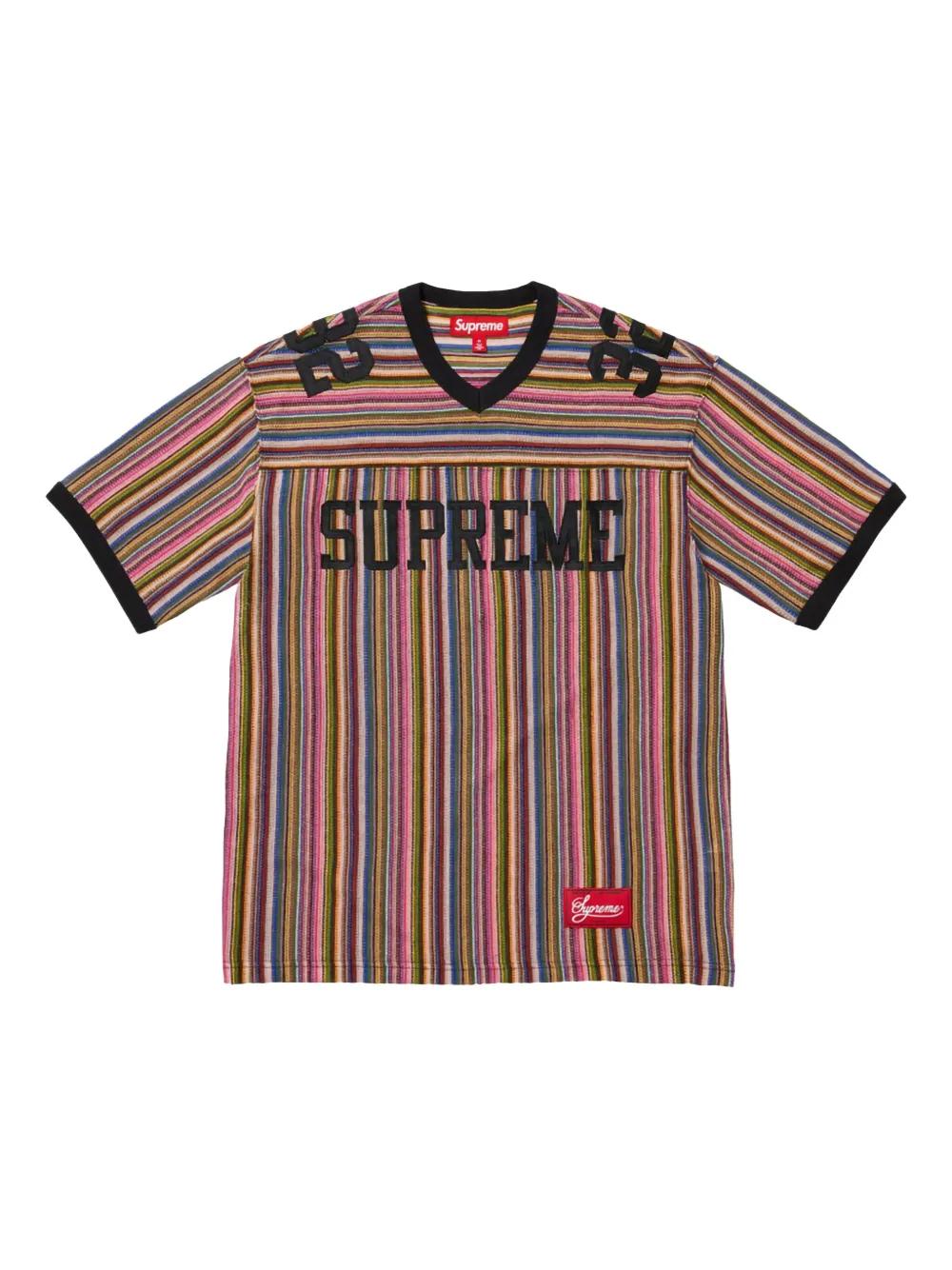 Stockx Supreme Color Blocked Baseball Top Baseball Jersey Supreme