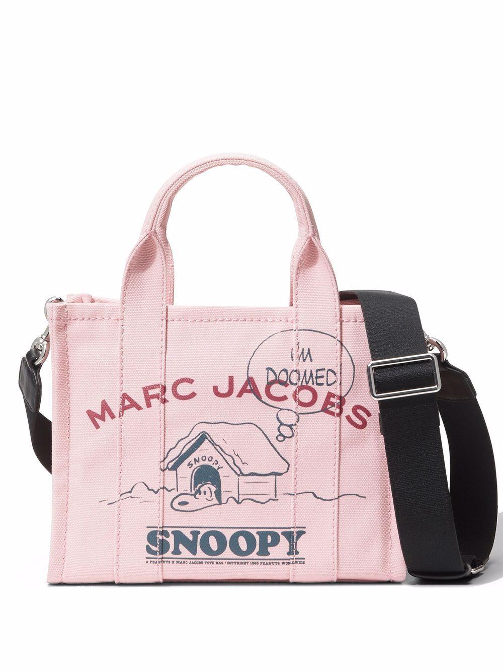 Marc Jacobs X Peanuts The Snoopy Mini Tote Bag in Pink | Lyst