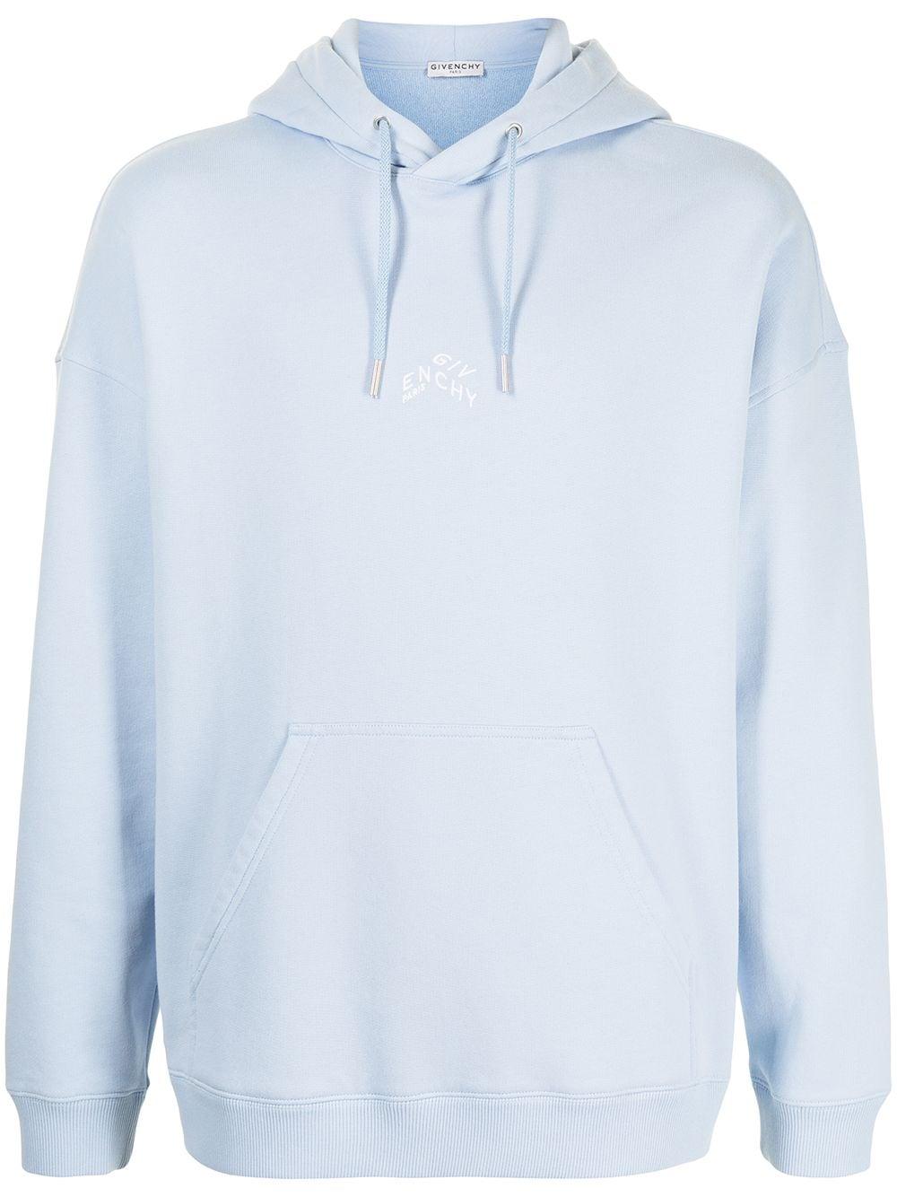 givenchy embroidered logo hoodie
