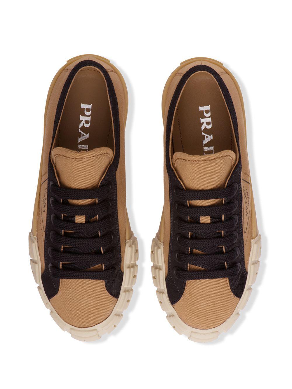 prada gabardine canvas sneaker