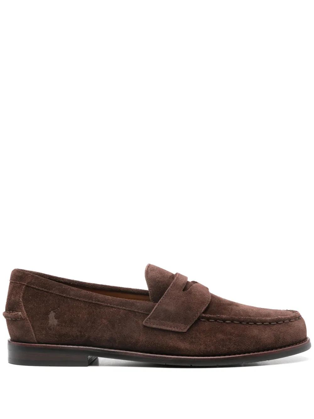 Ralph Lauren スエード ローファー　スリッポン ダークブラウン polo-ralph-lauren-brown-Alston