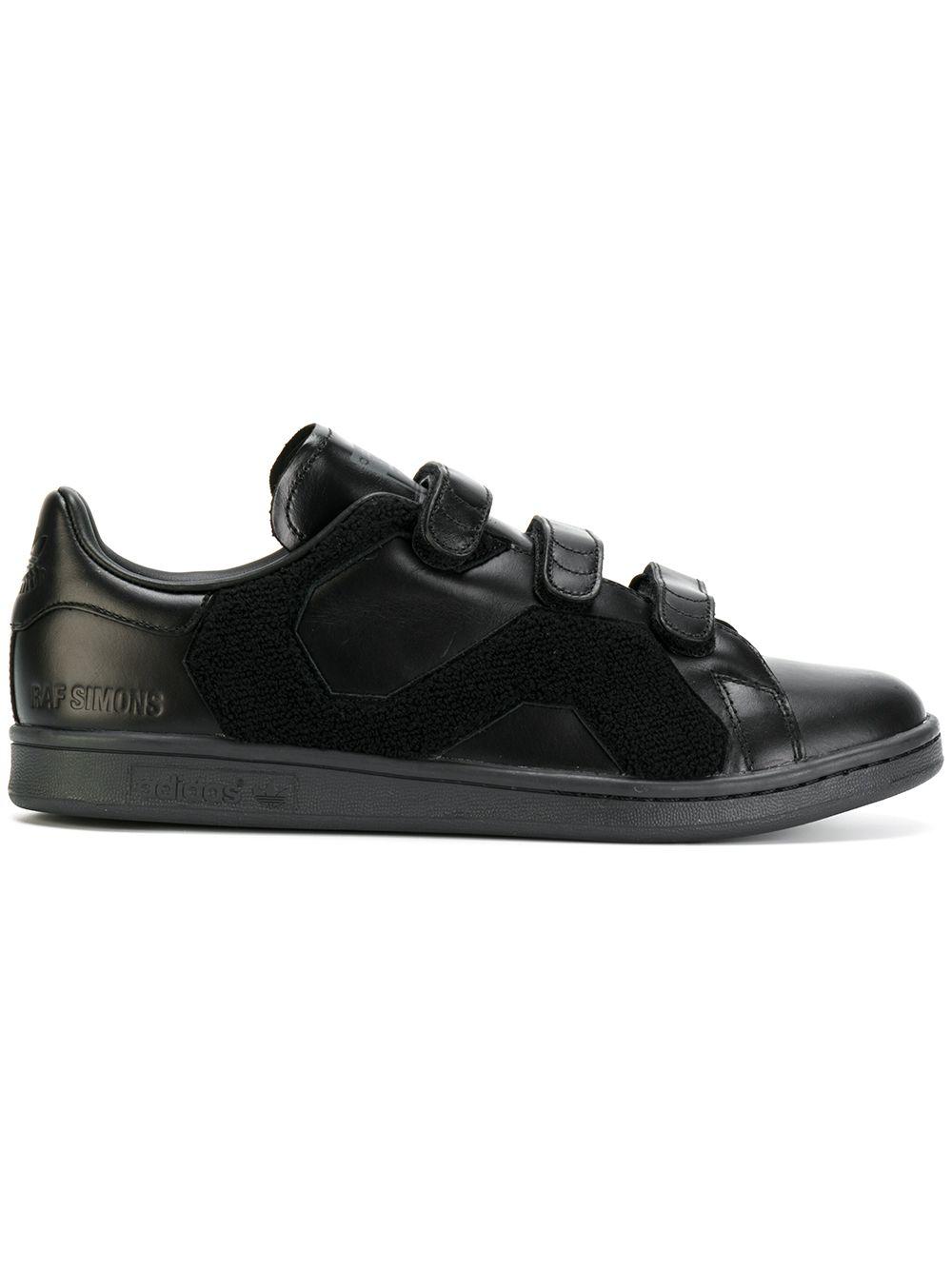 raf simons stan smith black