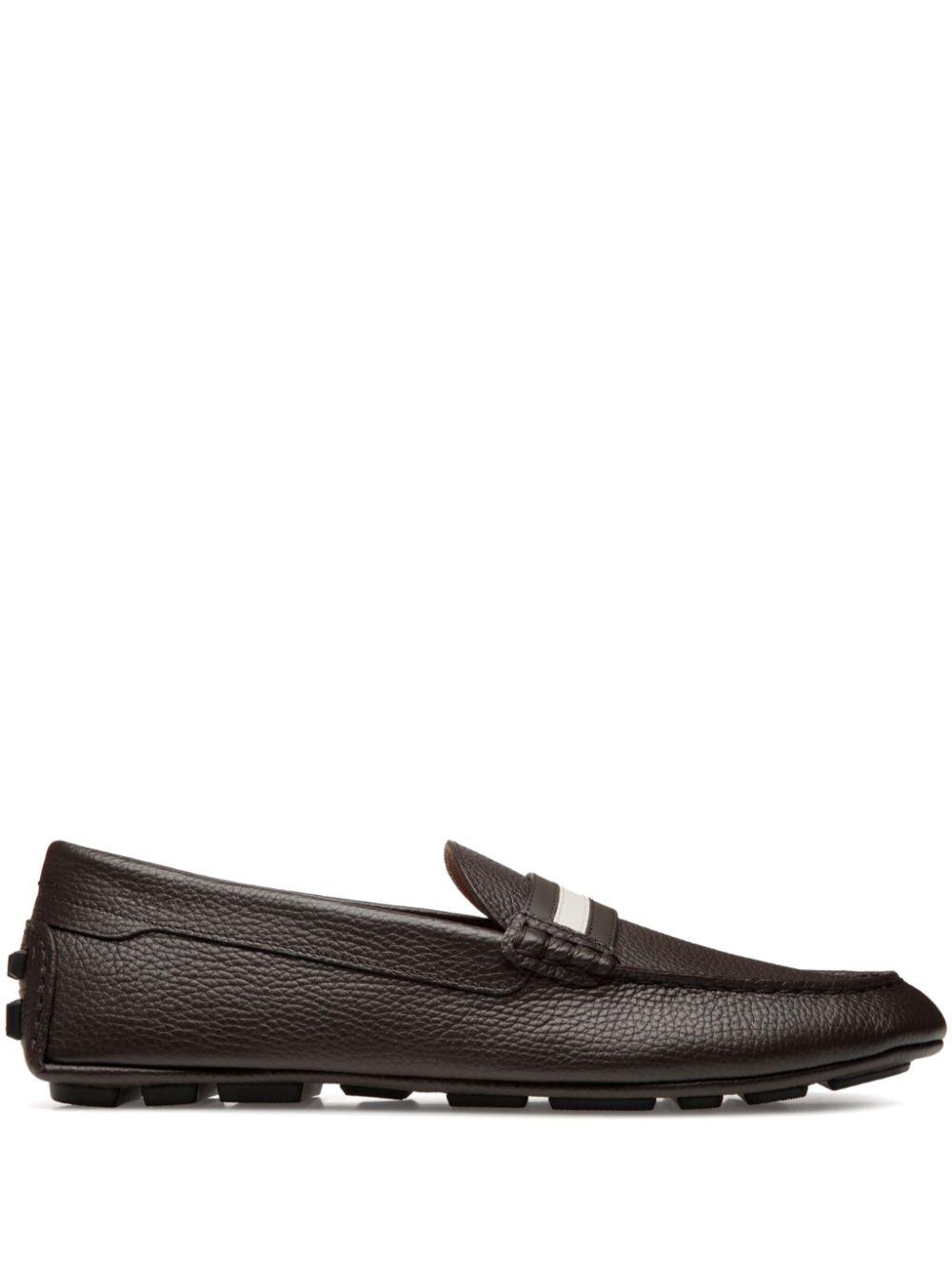 BALLY ローファー 新品 メンズ デザイナーズ レザー スリッポンローファー＆モカシン