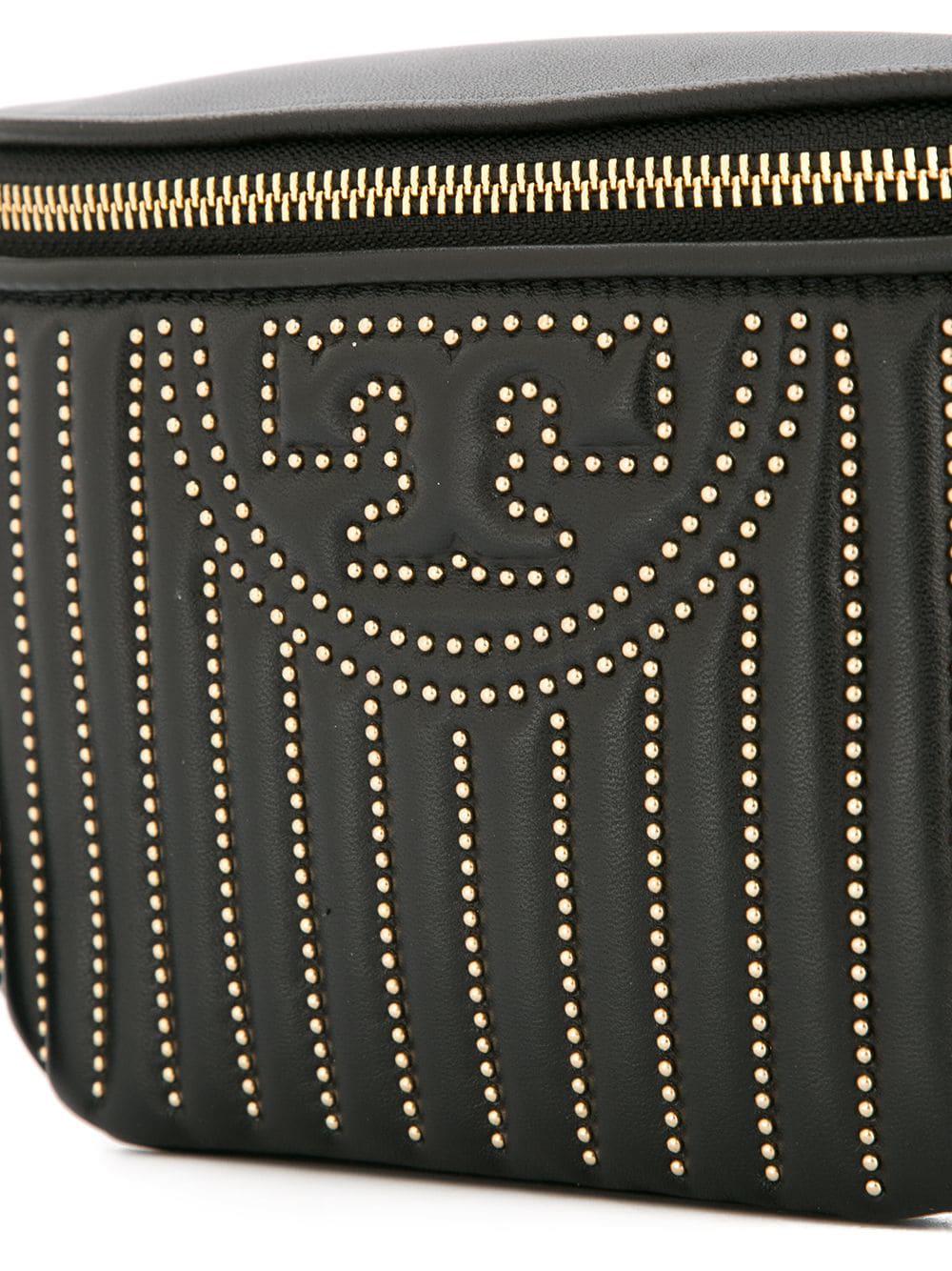 Tory Burch Fleming Studded Belt Bag in Black Lyst