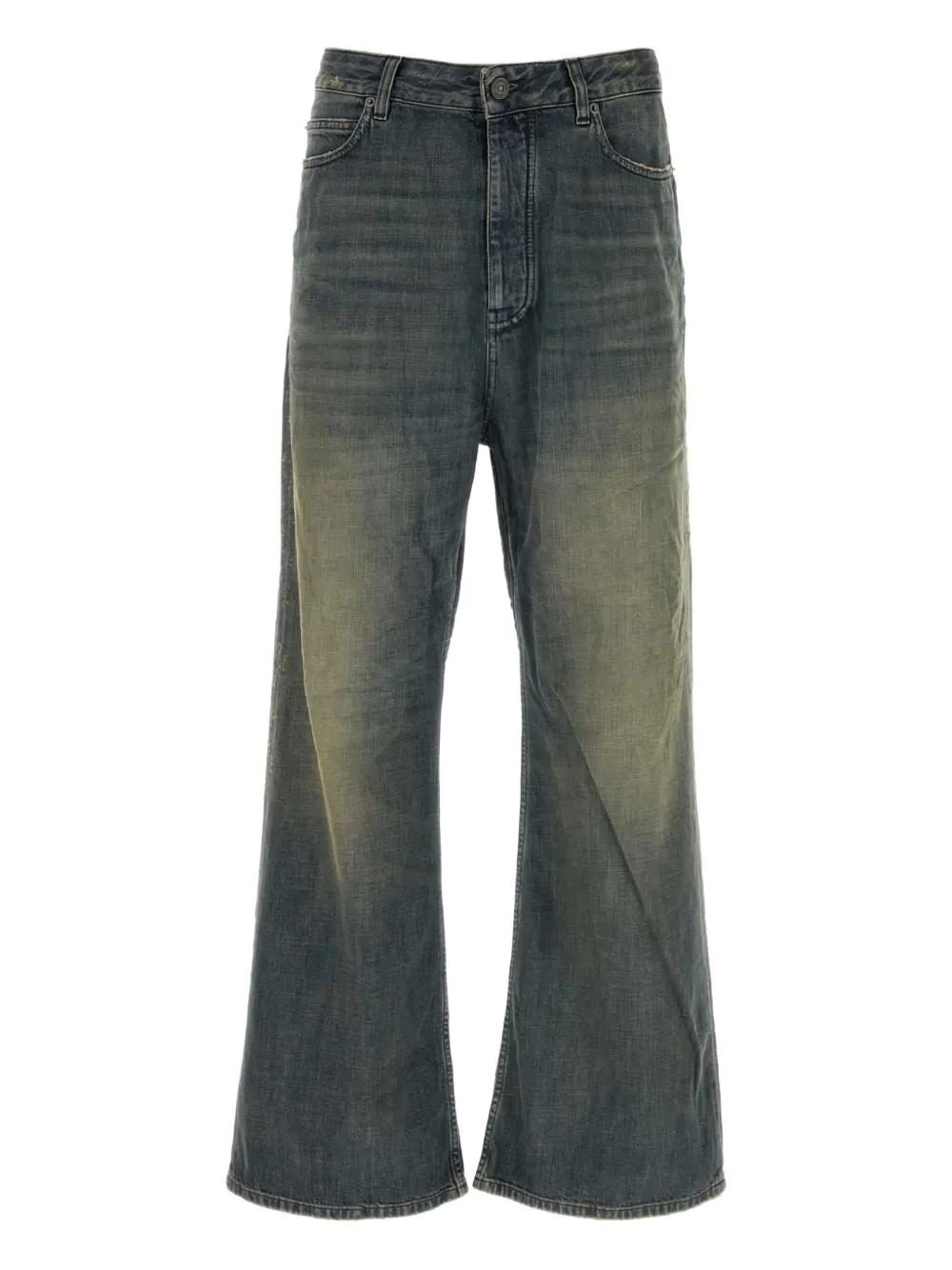 パンツ BALENCIAGA LOW CROTCH JEANS size24 Men's Low Crotch Pants in Blue | Balenciaga US