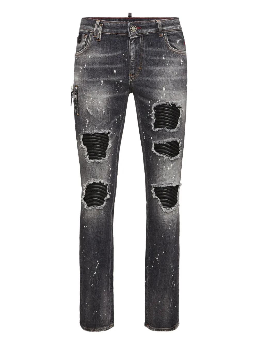 Philipp Plein Jeans Denim Beach Boy Fit Trousers Philipp Plein