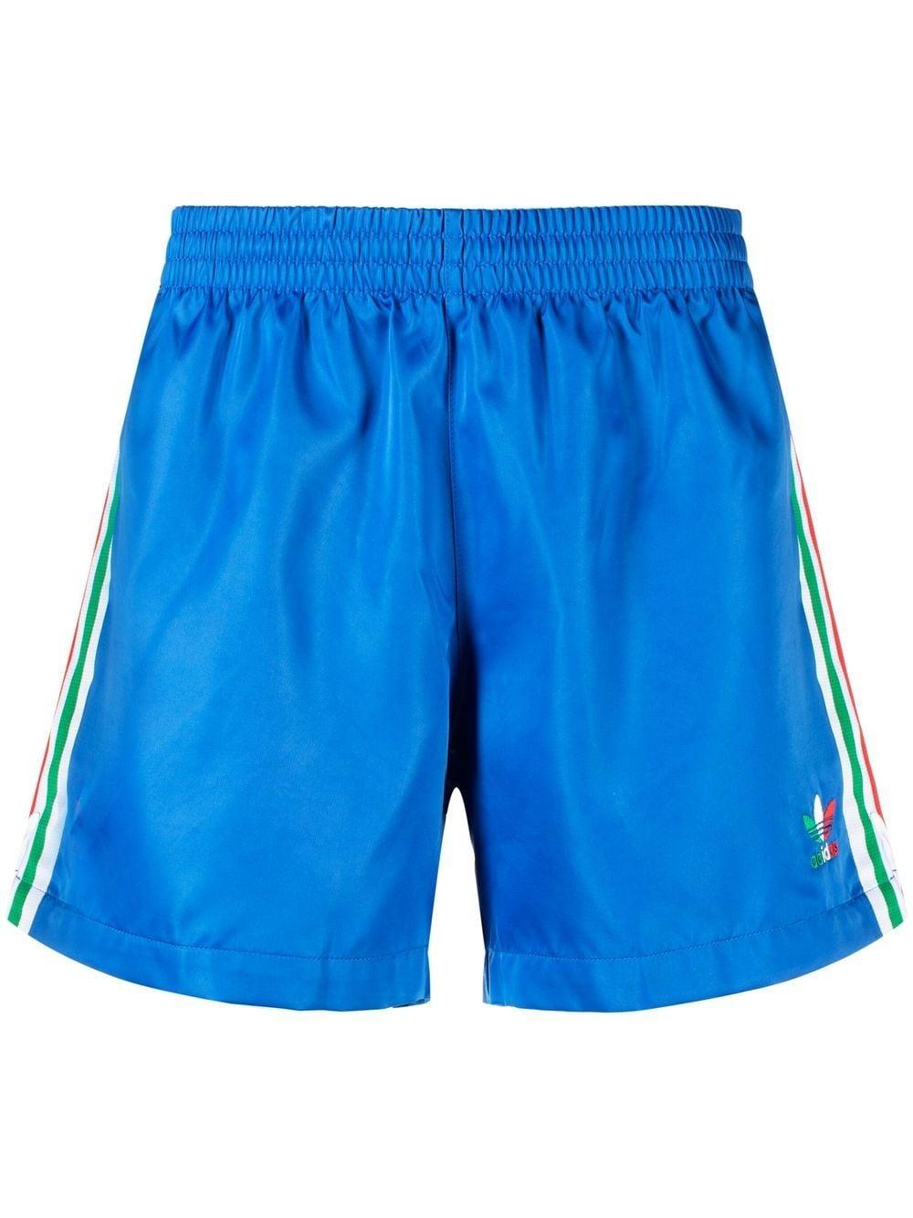 adidas Woven Track Shorts in Blue for Men | Lyst