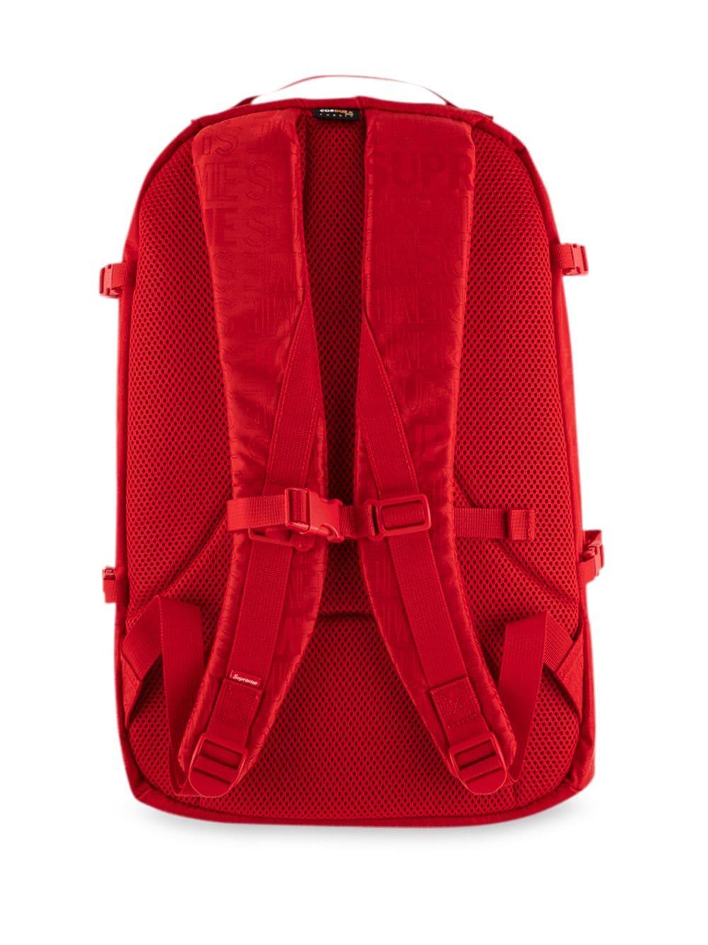 Supreme Ss19 Logo Backpack in Red - Lyst