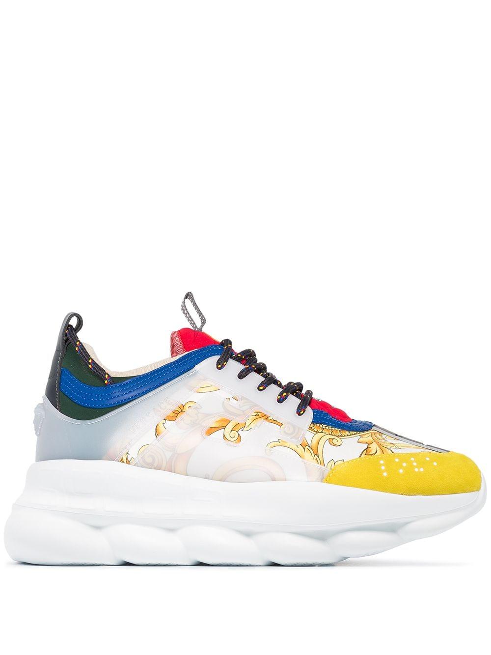Sneakers Chain Reaction da Uomo di Versace in Bianco | Lyst