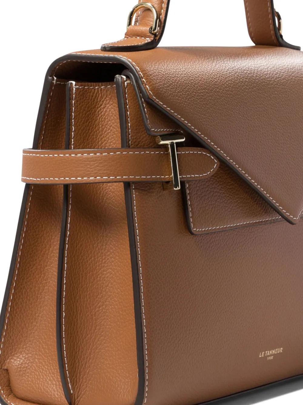 【LE TANNEUR】グレインレザー エミリー ハンド バッグ Women's leather handbags - Le Tanneur