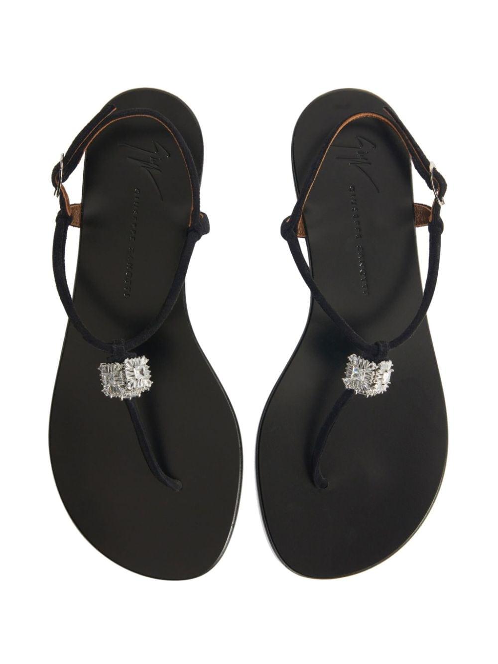 Giuseppe zanotti flat sandals sale best sale