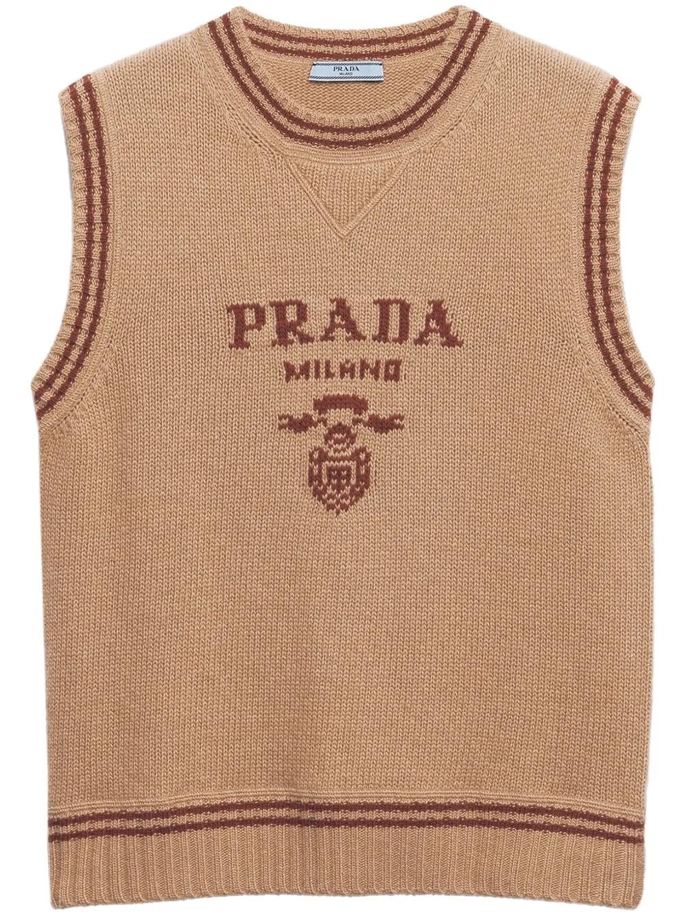Prada Sleeveless sweaters for Women | Online Sale up to 55% off | Lyst