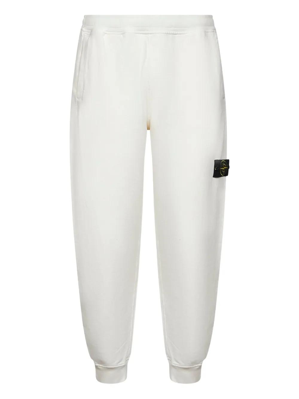 Jogging Bottoms White Ribbed Joggers ☆sale☆8YARDS Ribbed Joggers
