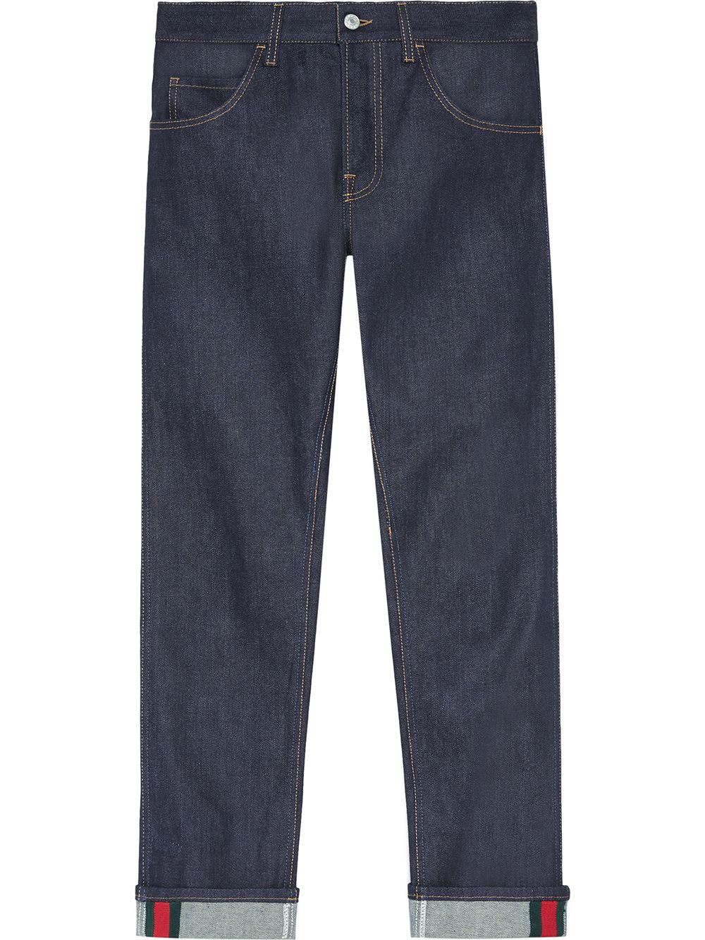 Gucci 408637 XDCNF TAPERED Jeans Blue