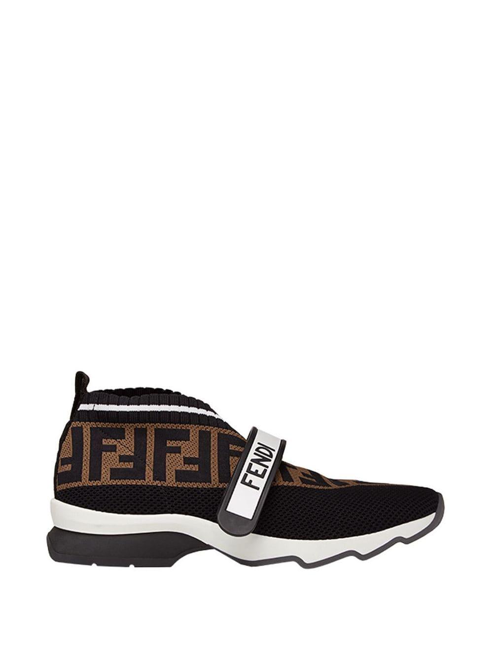 fendi trainers sock