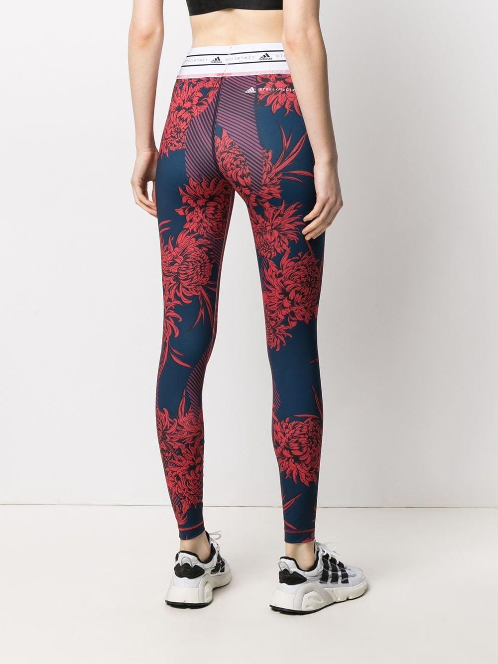 adidas By Stella McCartney Future Playground Floral-print leggings