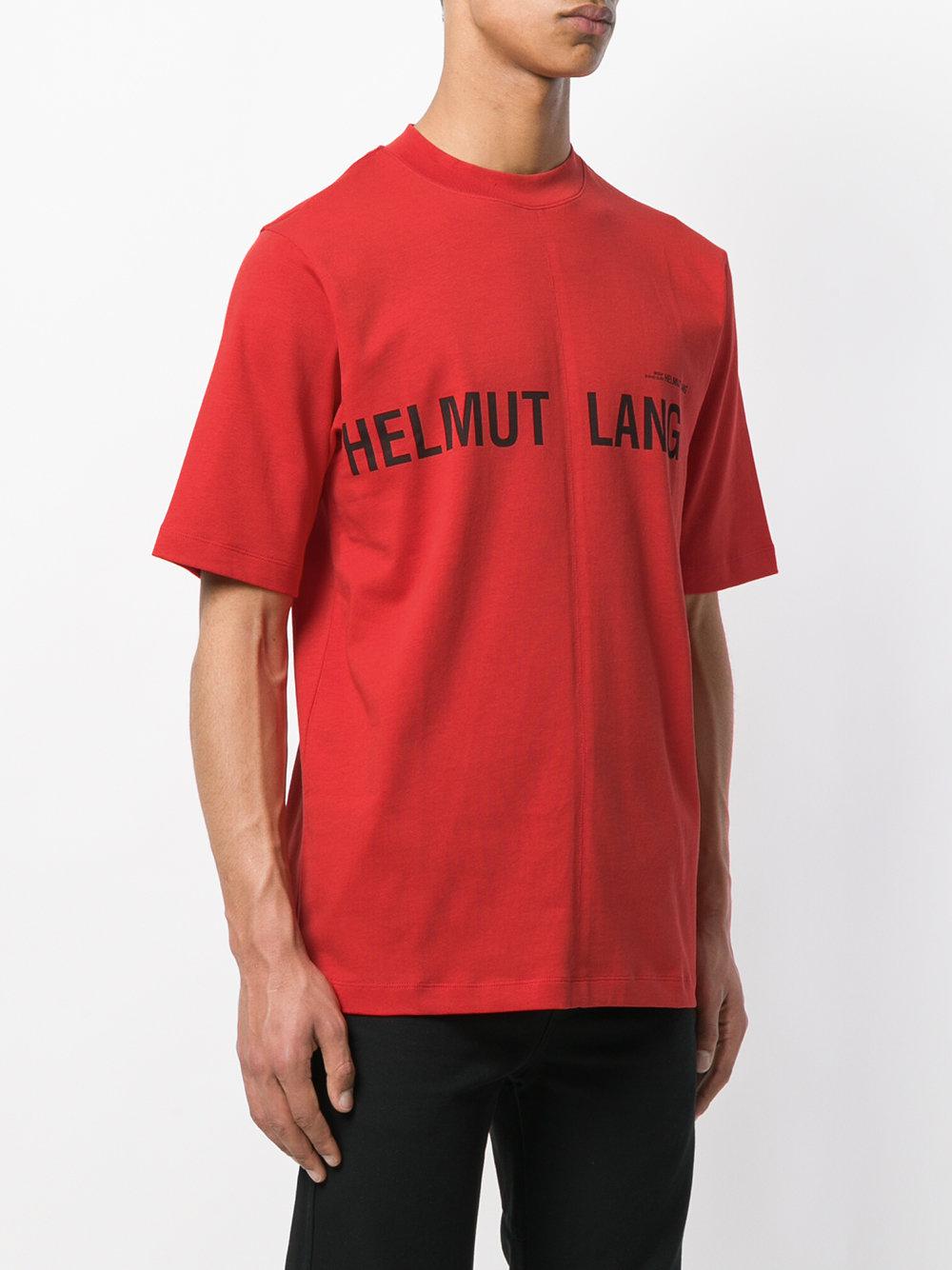 Helmut lang red shirt sales