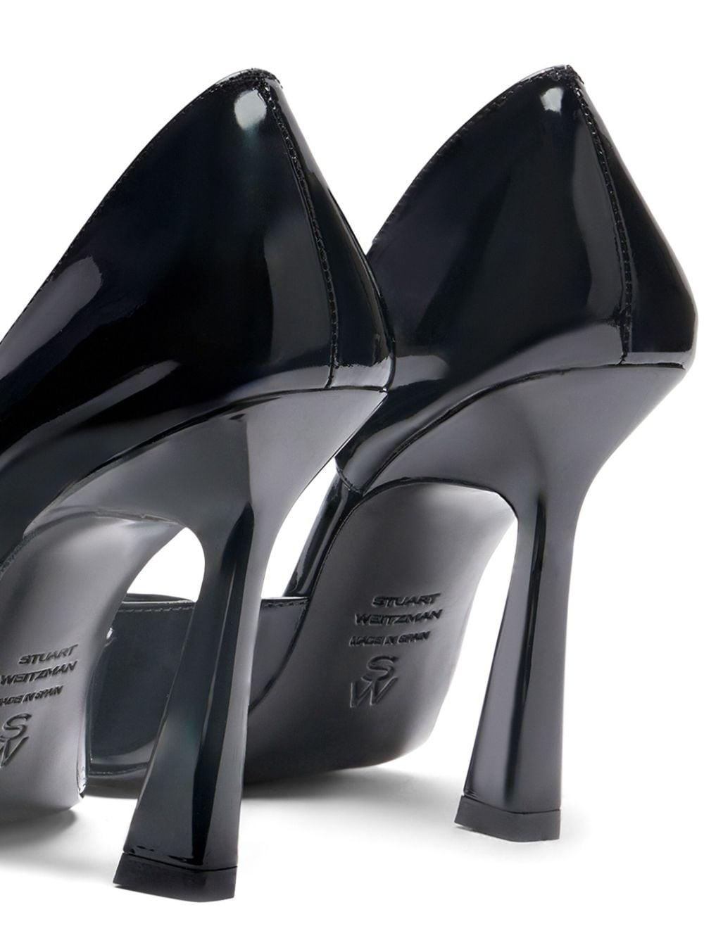 Black stuart weitzman heels hot sale