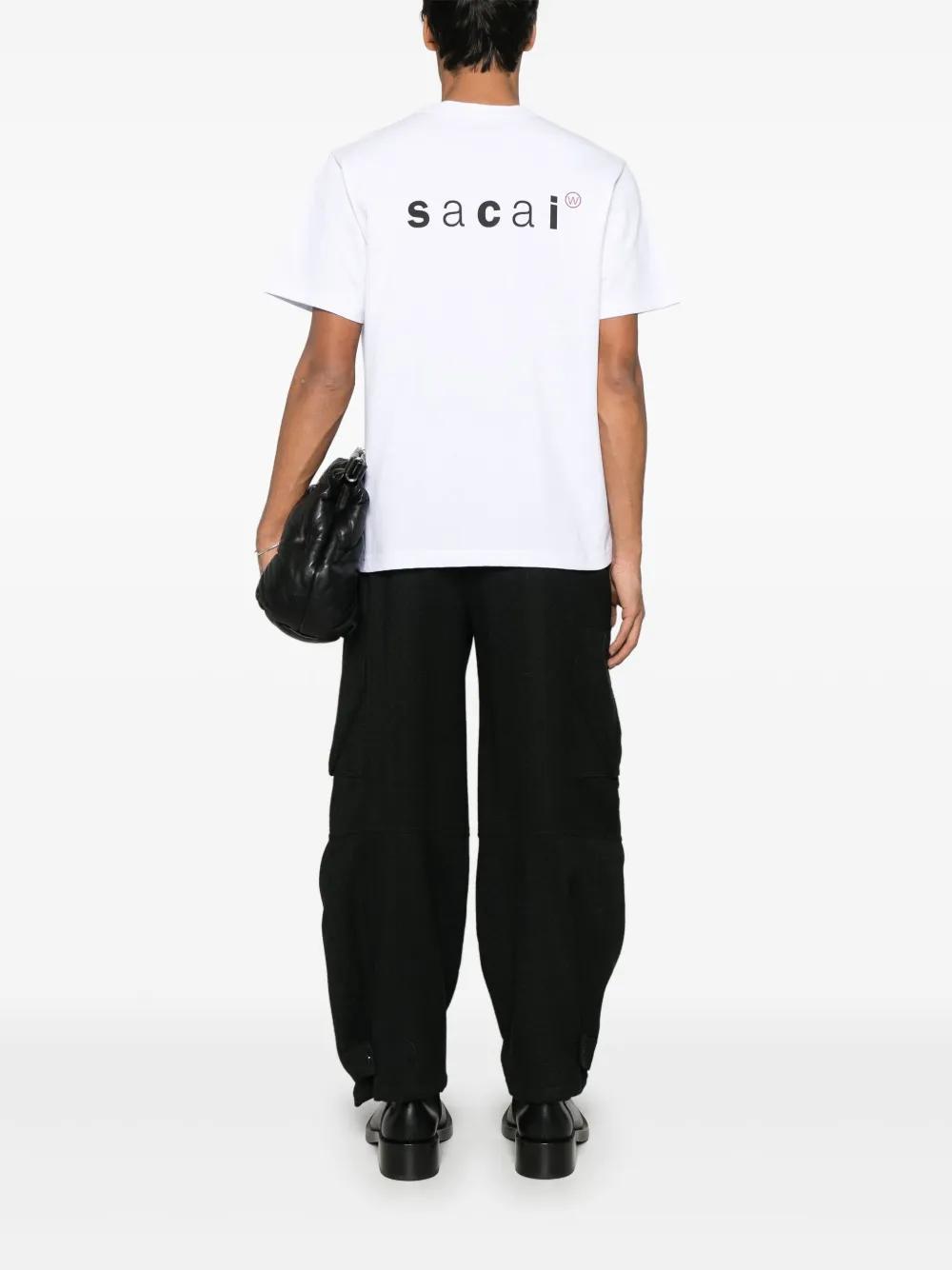 Sacai Wtaps T-Shirt in White for Men | Lyst Sacai Wtaps T-Shirt in White for Men | Lyst