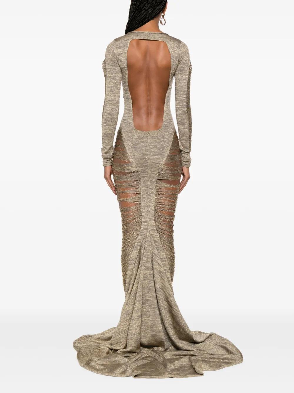 Rick Owens "luna" Dress In Merino Knit in Natural | Lyst Rick Owens "luna" Dress In Merino Knit in Natural | Lyst