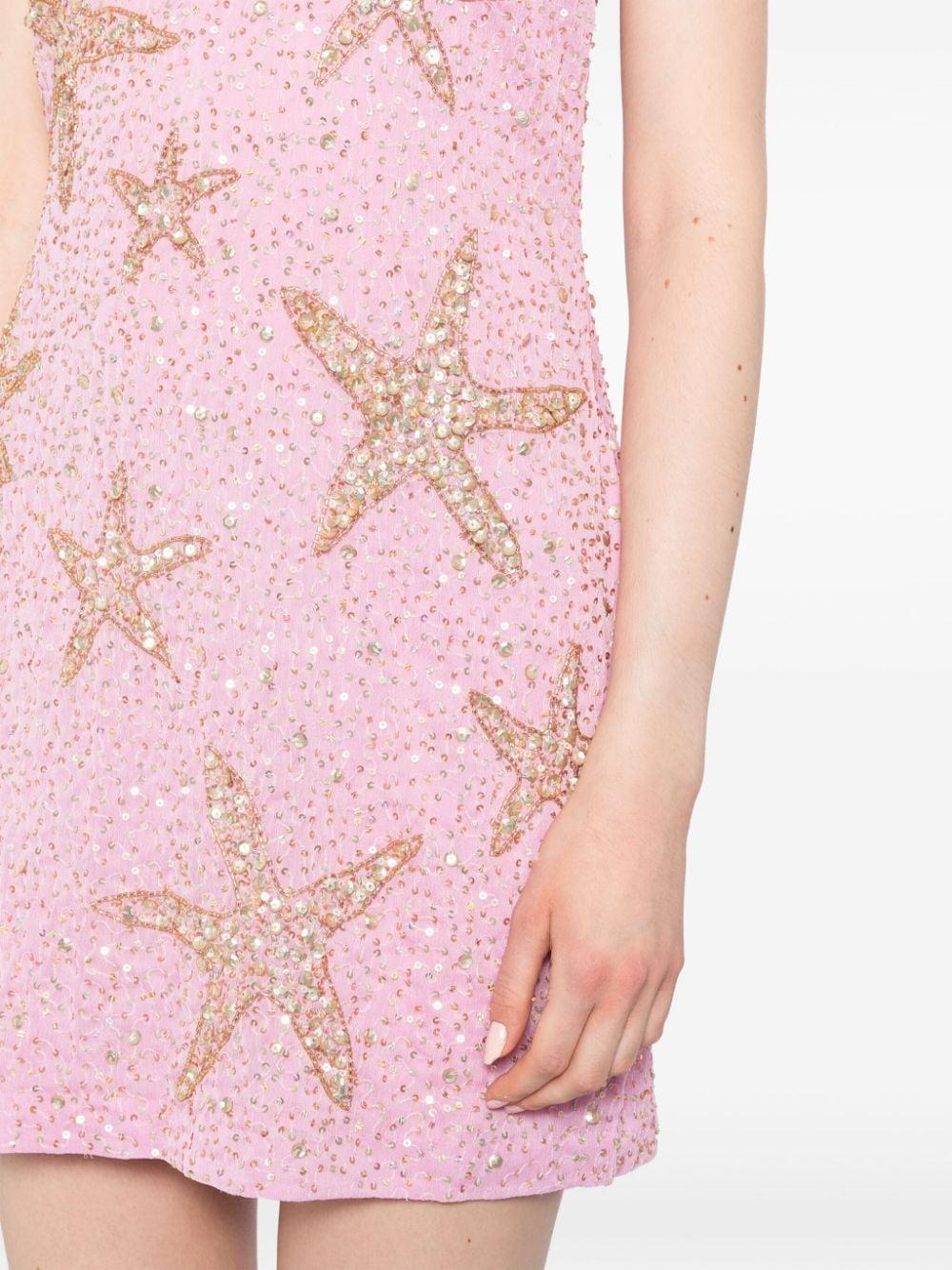reese witherspoon yellow dress golden globes Coco Sequinned Midi Dress in Ivory Sequin
