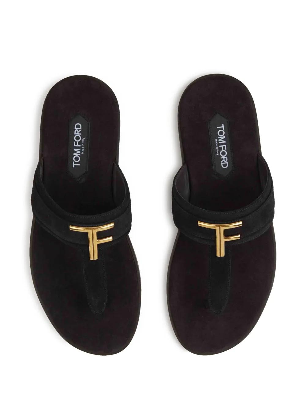 メンズ Tom Ford レザーサンダル | オンラインセールは最大32