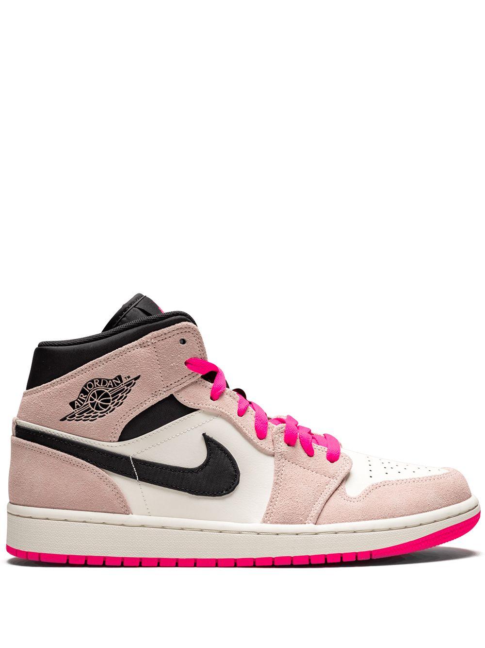 nike air jordan 1 mid se crimson tint hyper pink