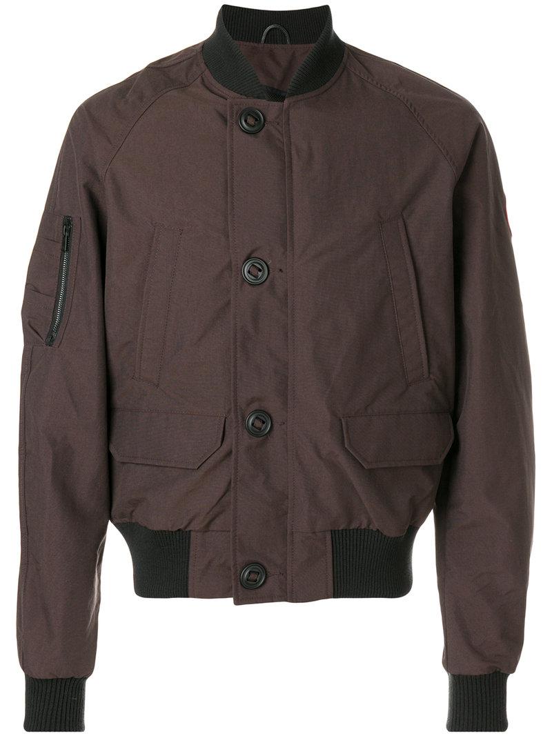 Canada Goose Goose Faber Bomber Jacket in Brown for Men - Lyst