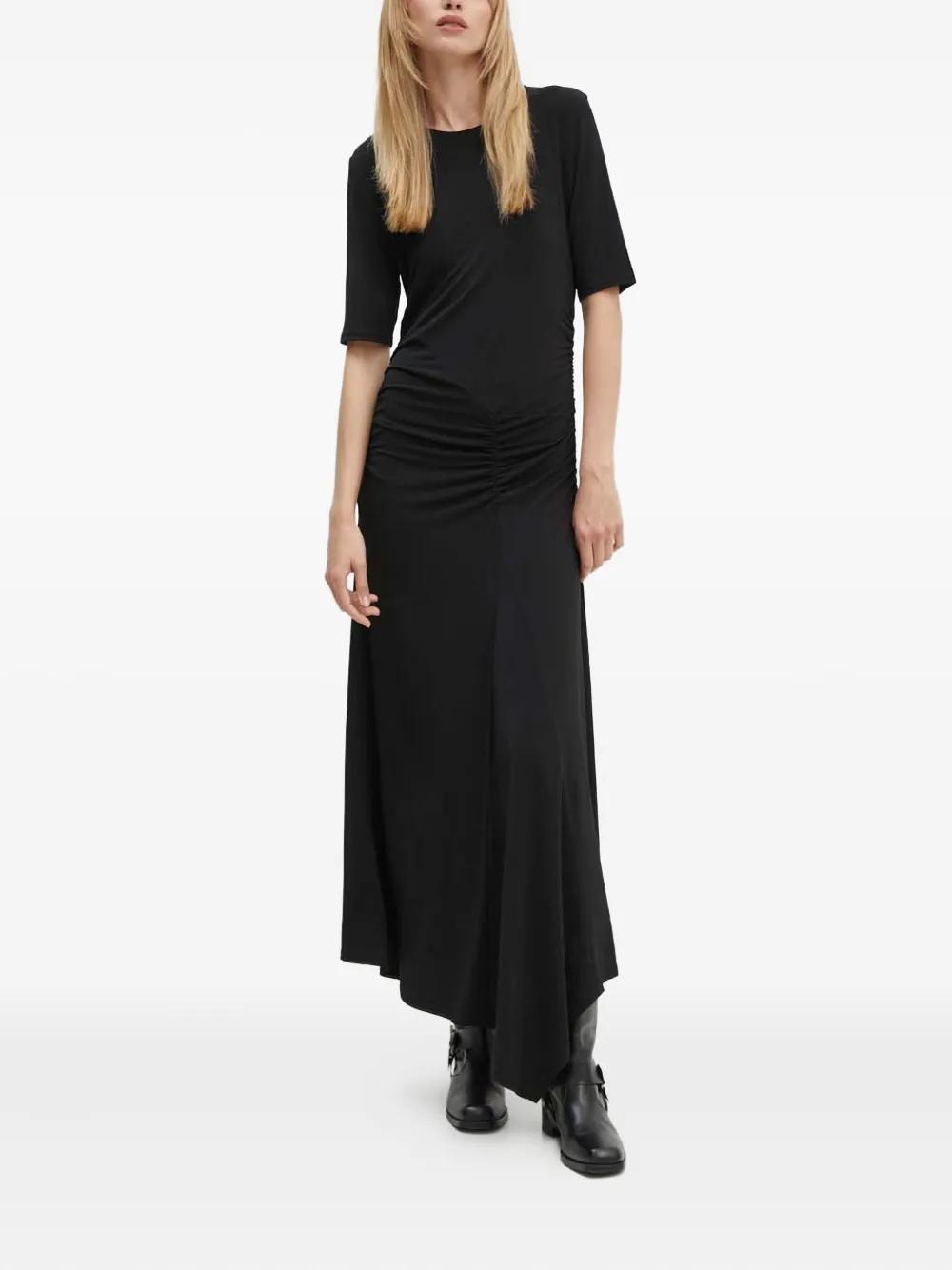 knee length dresses for ladies Gestuz HeslaGZ ss long dress