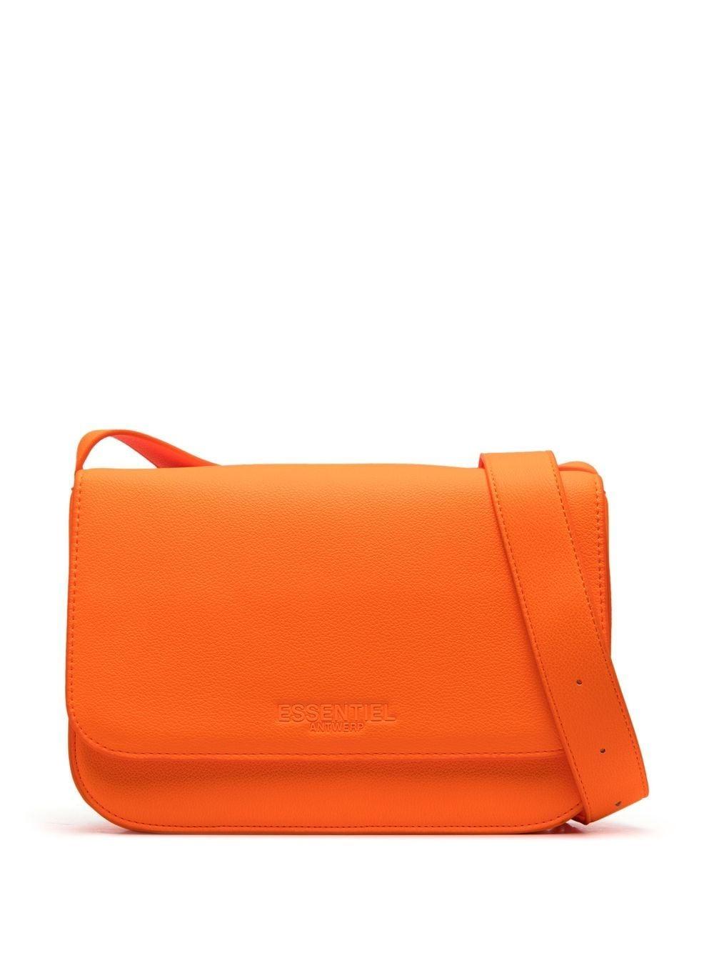 Essentiel Antwerp Detroy Neon Faux-leather Shoulder Bag in Orange | Lyst