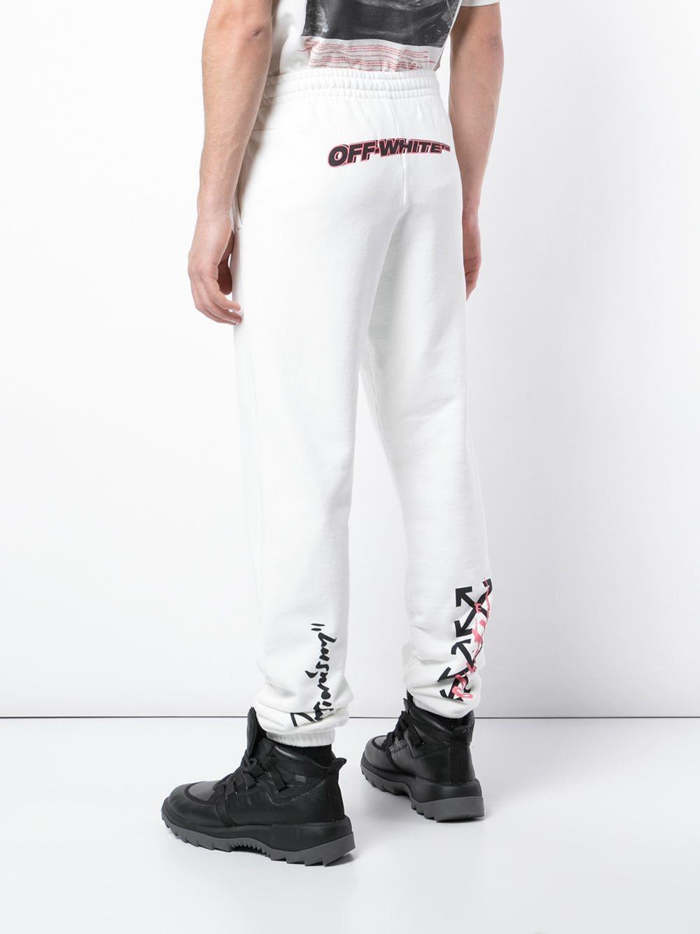 Pantalon de jogging 99 Off-White c/o Virgil Abloh pour homme en coloris  Blanc | Lyst