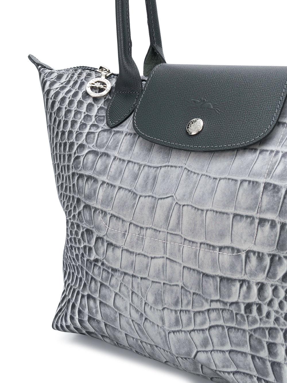 longchamp printed tote