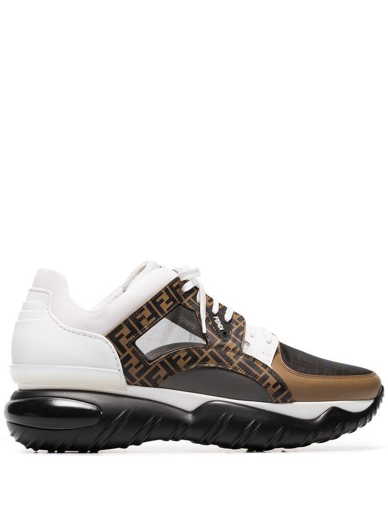 fendi fancy chunky sneakers