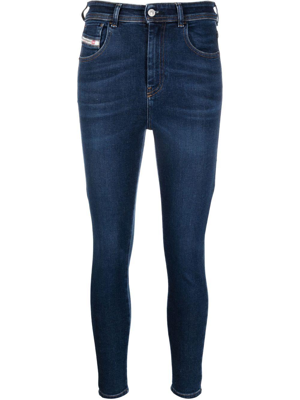 DIESEL Denim 1984 Slandy Skinny Jeans in Blue | Lyst