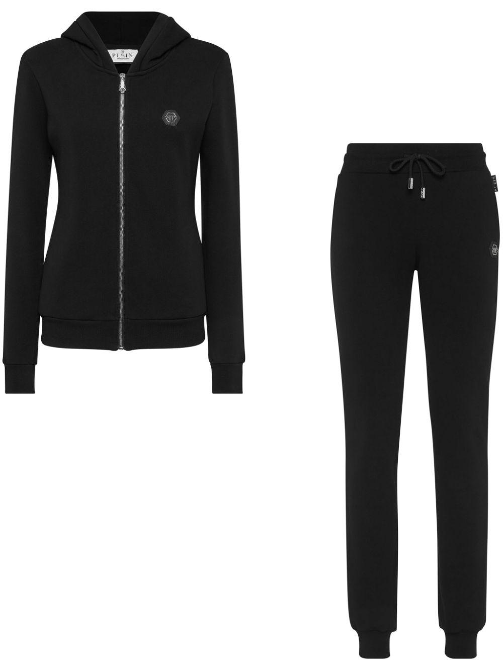 Philipp Plein レディース ブラック Gothic Plein トラックスーツ 