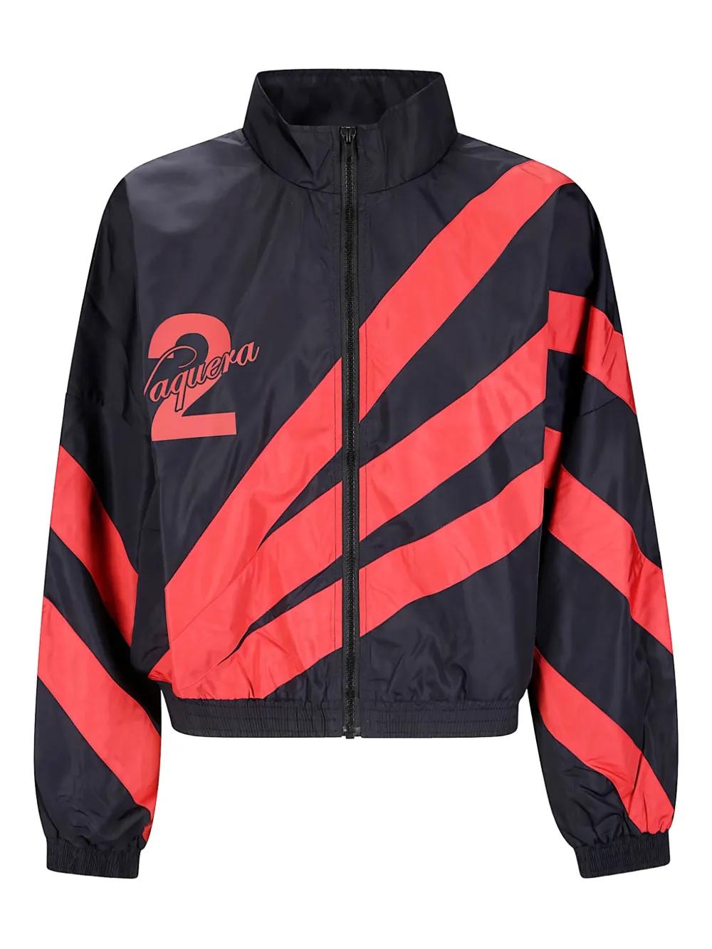 VAQUERA Logo-Print Windbreaker in Red | Lyst