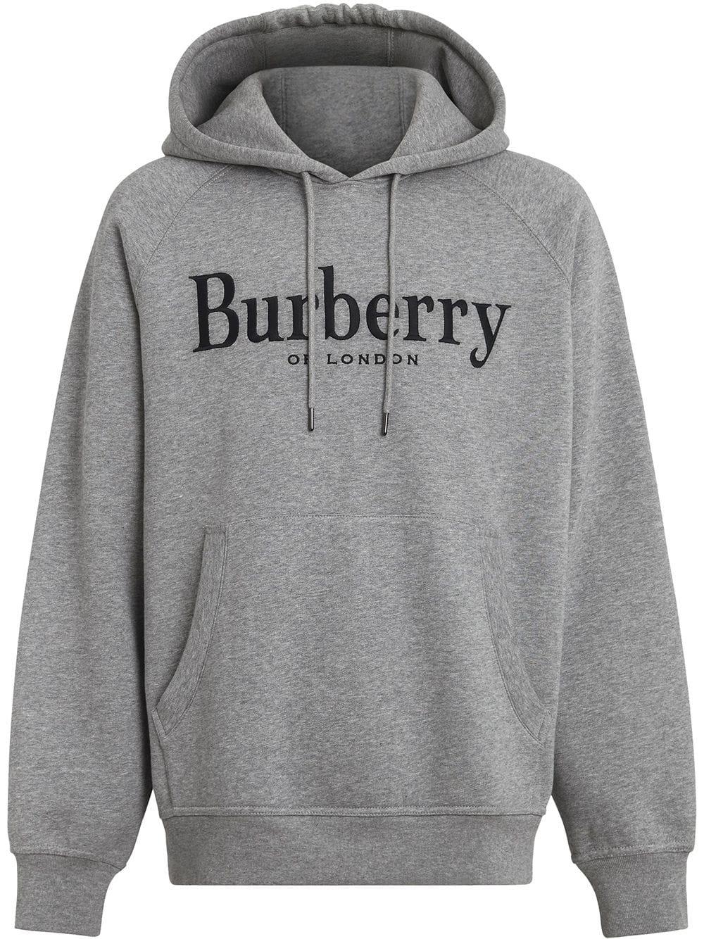 Burberry hotsell grey hoodie