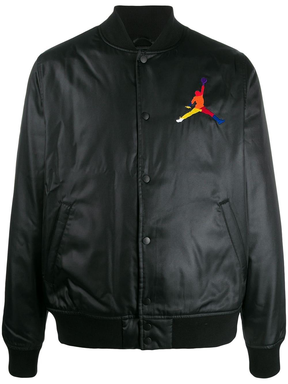 Nike Jordan Bomber Jacket in Black for Men - Lyst
