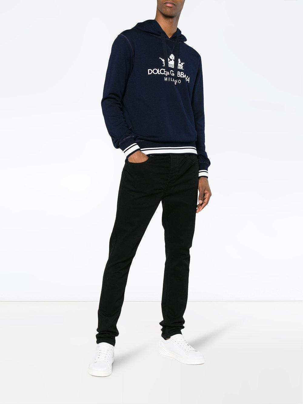 Dolce gabbana milano hoodie discount
