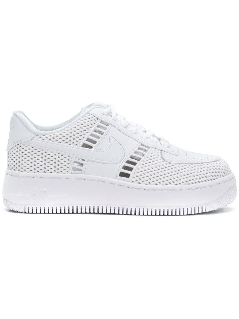 Nike Cotton Air Force 1 Upstep Si Sneakers in White - Lyst
