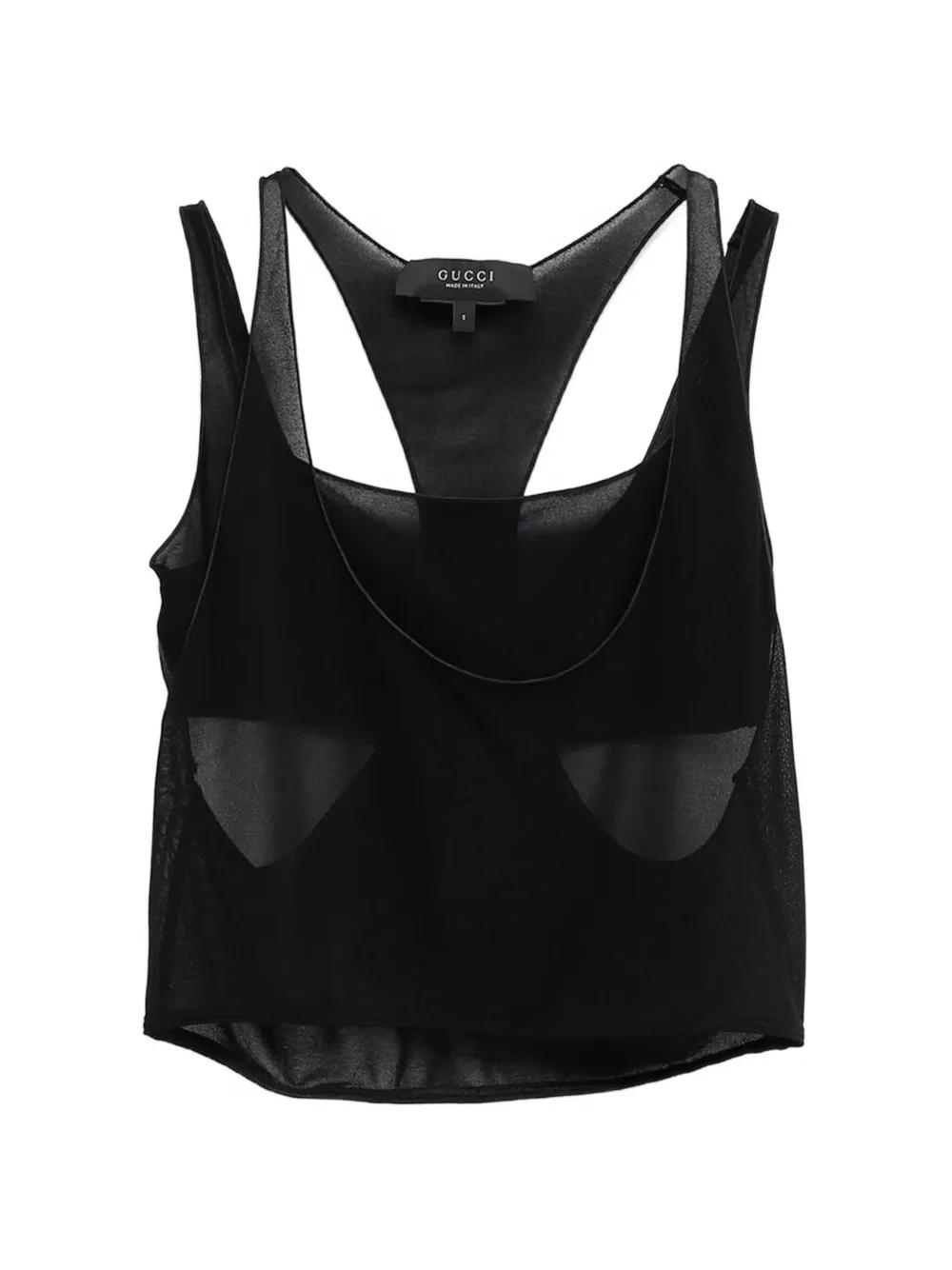 レディース Gucci ノースリーブ、タンクトップ | Lyst